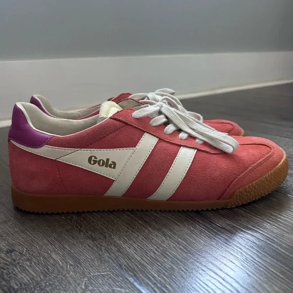 Gola Red and Purple Trainers - Picture 2 of 7